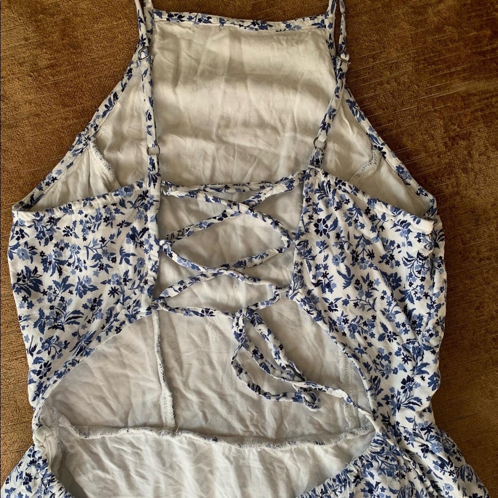 Hollister XS dress open tie back